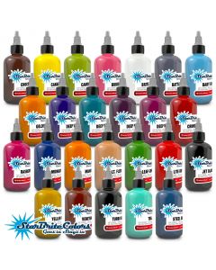 StarBrite Colors 25 Essential Colors Sterile Tattoo Ink 4 oz