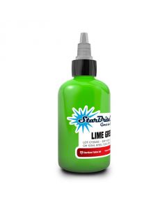 1/2 oz Sterile StarBrite Colors LIME GREEN Tattoo Ink Bright