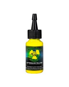 Millennium Mom's Nuclear Colors Afterglow Yellow UV Blacklight Tattoo Ink 1 oz
