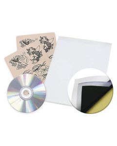 Rehab Ink 12 Tattoo Practice Skins Transfer Paper and Flash CD