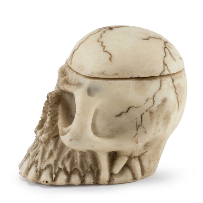 Sculpted Skull Resin Ink Cap Holder
