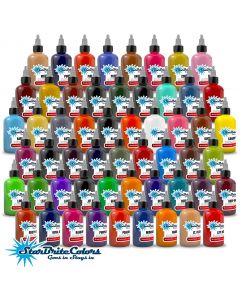 StarBrite Colors Tattoo Ink - 55 Color Set - 1/2 oz