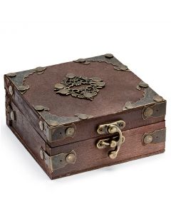 Afterlife Custom Irons Tattoo Machine Antique Wooden Storage Box