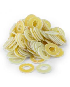 100 pcs Tattoo Machine Resin Coil Washers - 5/16 in. Core